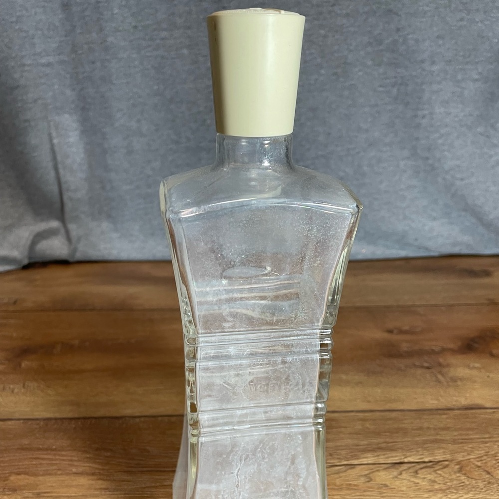 Empty 1956 Schenley Whiskey Crystal Decanter